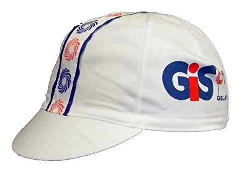 Retro Prestige Team Cycling Caps Classic L’Eroica Made in Italy - color: Gis Gelati, size: One Size