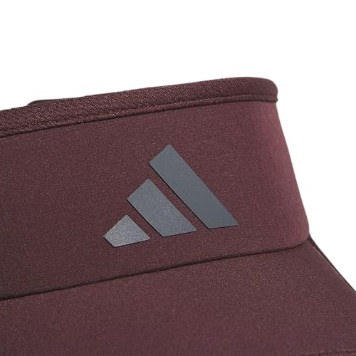 adidas Men's Superlite Visor - color: Aurora Ruby Red/Onix Grey/3