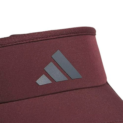 adidas Men's Superlite Visor - color: Aurora Ruby Red/Onix Grey/3