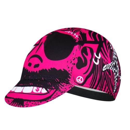 Cycling Cap with Sun Visor, Lightweight Polyester Bike Hat for Men & Women - color: Ck10