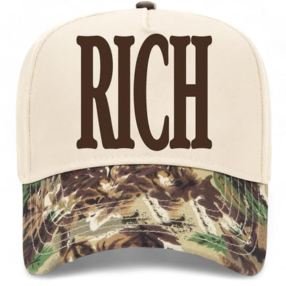BROTHER TRUCKERS Rich Hat - color: Woodland Camo/Natural