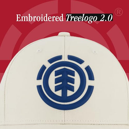 Element Unisex Adult Element Baseball Hat, Adult Flex Fit Active Sport Cap with Curved Brim - color: Cream