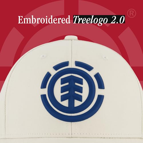 Element Unisex Adult Element Baseball Hat, Adult Flex Fit Active Sport Cap with Curved Brim - color: Cream