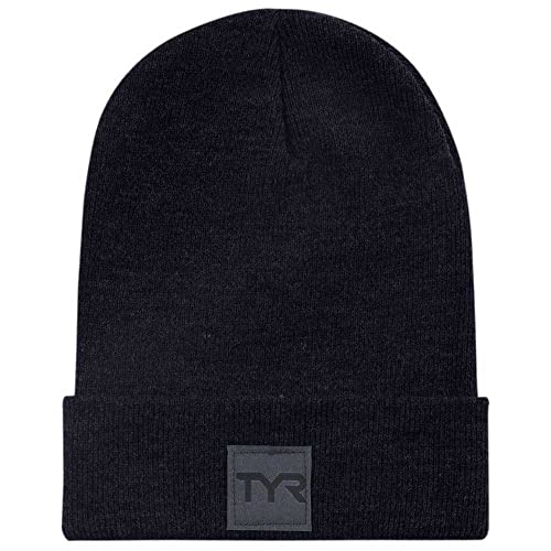 TYR Unisex-Adult Unisex Cuffed Knit Beanie - color: Navy