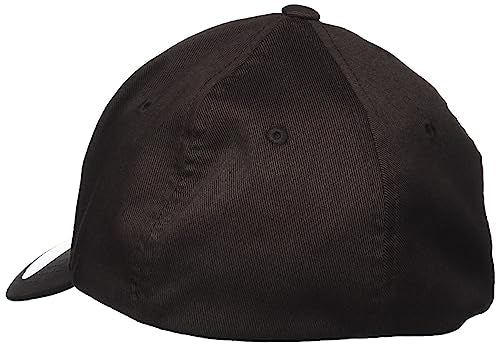 Flexfit Men's Athletic Baseball Fitted Cap - color: Brown, size: Small-Medium