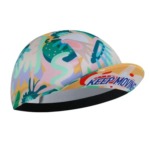 Cartoon Cycling Cap for Man and Woman Cycling Hat Under Helmet-Polyester Breathable Sweat Absorbent - color: Cart-11