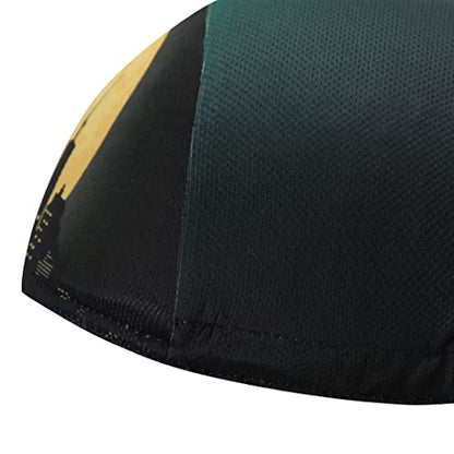 Cycling Cap - Polyester Road Cycling Hat-Under Helmet - Cycling Helmet Liner Breathable&Sweat Uptake - color: Ccj