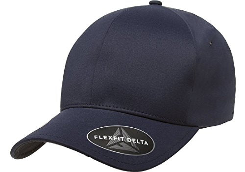 Flexfit Men's One Size Delta Seamless Cap, Maroon, Large-X-Large - color: Dark Navy, size: Small-Medium