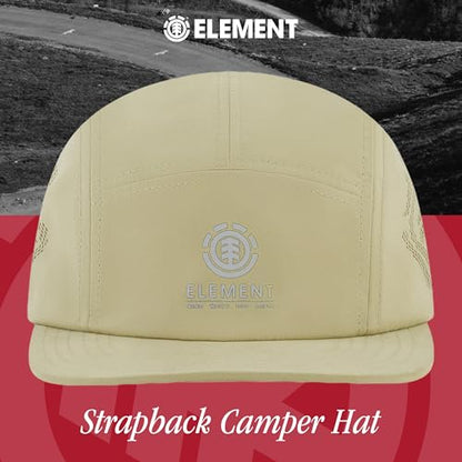 Element Unisex Adult Element Camper Hat, Adult Strapback with Slight Curved Brim - color: Light Green