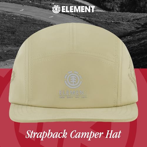 Element Unisex Adult Element Camper Hat, Adult Strapback with Slight Curved Brim - color: Light Green