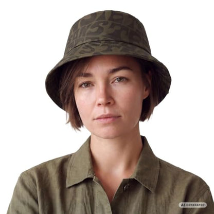 Stetson Double Sided Bucket Hat Reversible Packable Unisex Summer Winter - size: 7 1/4