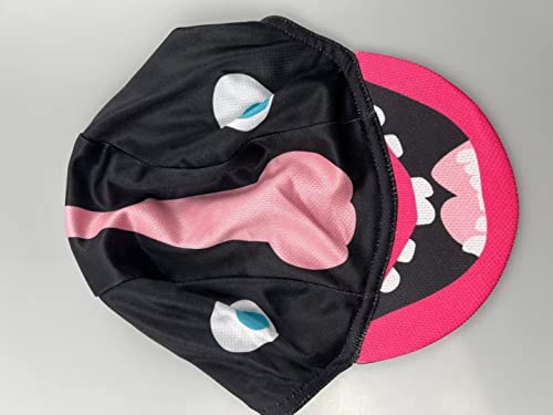 Funny Cycling Cap - Polyester Skull Cycling Hat-Under Helmet -Cartoon Cycling Helmet Liner Breathable&Sweat Uptake - color: D25