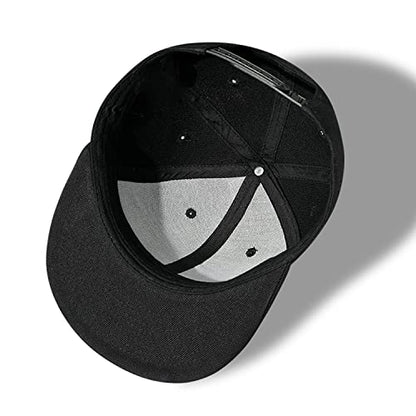 Snapback Hats for Men Flat Bill Brim Hats for Women Fitted Hat Skull Hats Cool Adults Baseball Cap Black Rock N Roll Caps - color: Chef Themed