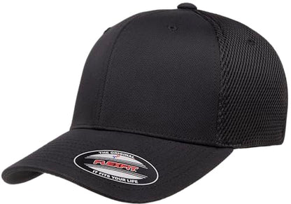 Flexfit Unisex Mesh Fitted 2-Tone Trucker Hat, One Size - color: Green, size: Large-X-Large