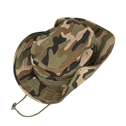 Sun Hats for Men Women Bucket Hat UPF 50+ Boonie Hat Foldable UV Protection Hiking Beach Fishing Summer Safari - color: 1pack-jungle Camo