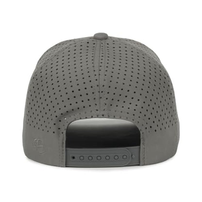 Outdoor Cap OC551 Mesh Back 5-Panel Hat – Bulk Packs Available, One Size - color: Charcoal