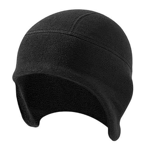 Thermal Helmet Liner Tactical Beanie Hat Ear Flaps Men Winter Warm Fleece Skull Cap Moto/Cycling/Running
