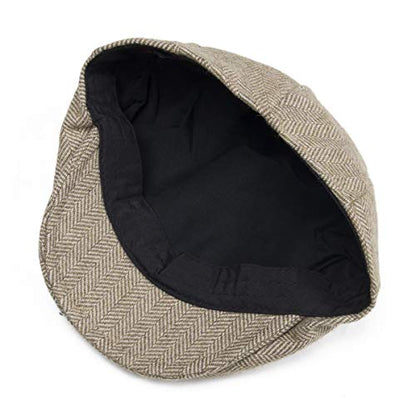 Toddler Wool Tweed Newsboy Cap - color: Style3, size: 12-24 Months