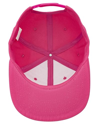 Gelante Plain Blank Flat Brim Adjustable Snapback Baseball Caps LOT 6 Pack - color: Hot Pink
