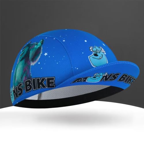 Cycling Cap for Man and Woman Cycling Hat Under Helmet-Polyester Breathable Sweat Absorbent - color: C