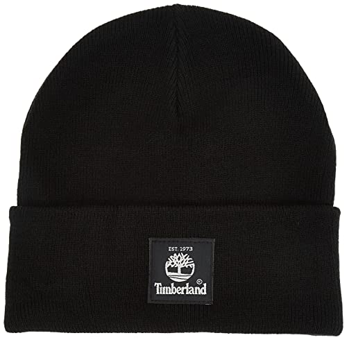 Timberland Unisex Adult Short Watch Cap - color: Black Os