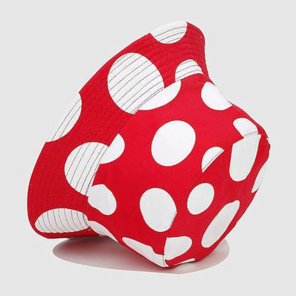 Unisex Bucket Hat Beach Sun Hat Aesthetic Fishing Hat for Men Women Teens, Reversible Double-Side-Wear - color: Boho Bohemian Mushroom