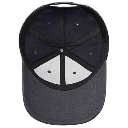 American Flag Baseball Cap for Men Women, Flag Embroidery & Adjustable Fit - color: Dark Grey