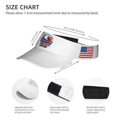 United States 250th Anniversary Hat USA Est 1776 America Patriotic Visor Cap Adjustable Sun Hat for Women Men Sports Beach - color: Black14