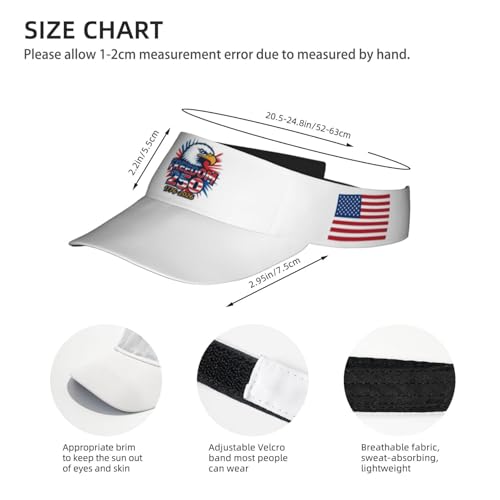 United States 250th Anniversary Hat USA Est 1776 America Patriotic Visor Cap Adjustable Sun Hat for Women Men Sports Beach - color: Black14