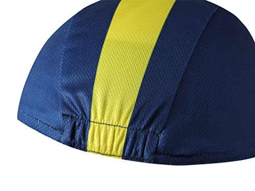 Multicolor Cycling Cap - Polyester Cycling Hat-Under Helmet - Cycling Helmet Liner Breathable&Sweat Uptake - color: Black 3