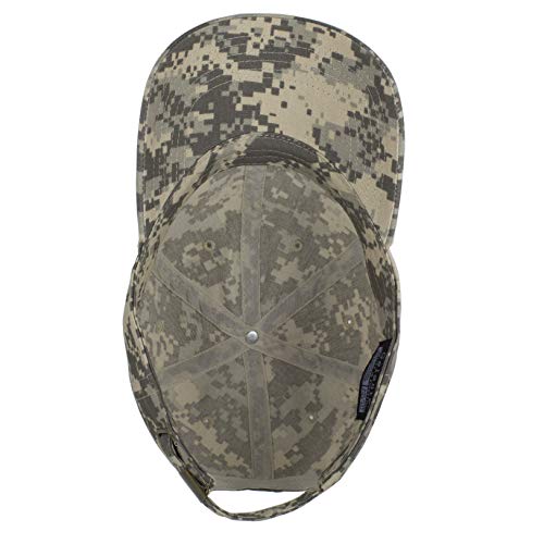 Gelante Baseball Cap Dad Hat 100% Cotton Polo Style Plain Blank Adjustable Size. - color: Gray Digital Camo