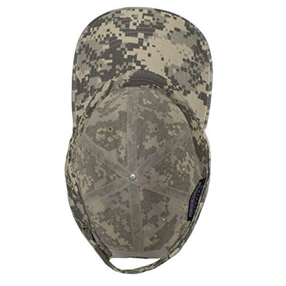 Gelante Baseball Cap Dad Hat 100% Cotton Polo Style Plain Blank Adjustable Size. - color: Gray Digital Camo