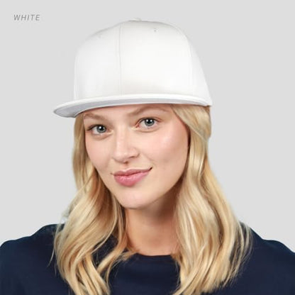 CHOK.LIDS PU Leather Flat Brim Snapback Hat Hip Hop Baseball Cap - color: Leather Light Grey