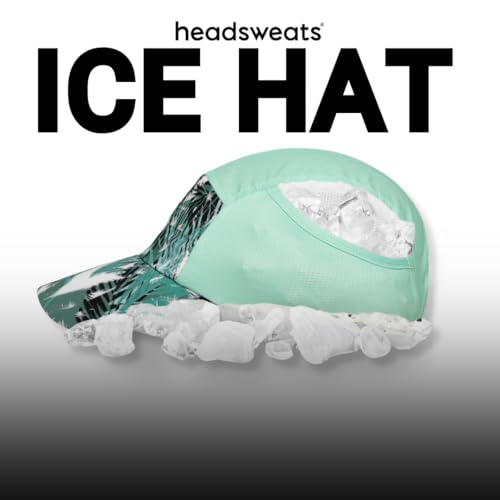 Headsweats Performance Ice Hat - color: Green/Palms