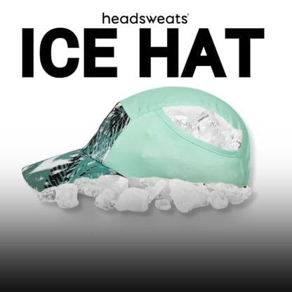 Headsweats Performance Ice Hat - color: Green/Palms