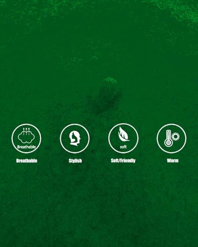 French Beret Hat Set,4 Pcs Solid Wool Beanie Hat with Chiffon Scarf Gloves Retro Sunglasses for Fancy Dress Costume - color: Saint Patrick's Theme