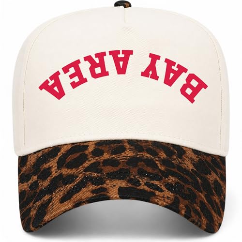 BROTHER TRUCKERS Leopard Trucker Hat Collection - color: Bay Area Upside Down