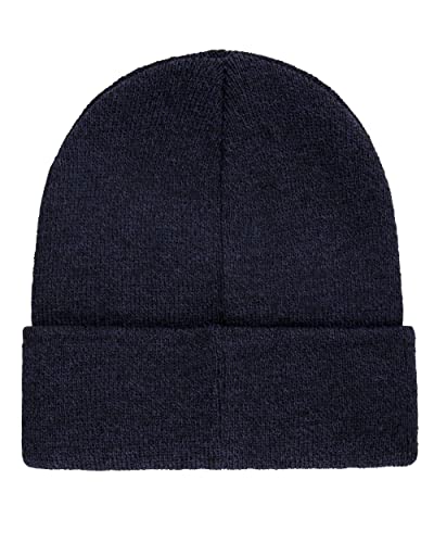 Levi's Mens All-Season Hero Beanie Soft Knit Cuffed Winter Hat, Warm & Comfortable Everyday Style - color: Marl Navy