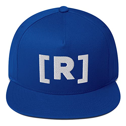 Hogue WS LLC Residente Hat (Embroidered Flat Bill Snapback Cap) - color: Royal Blue