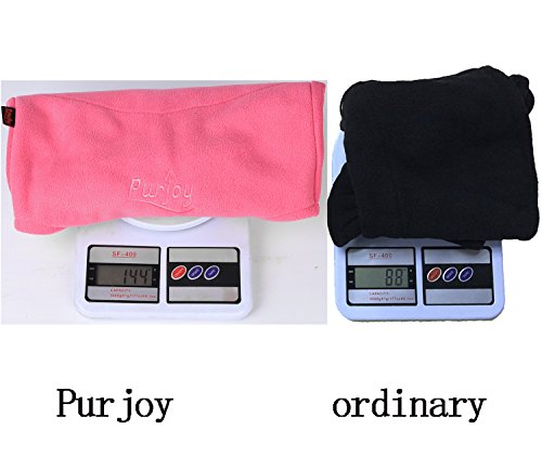 Warm Fleece Balaclava Ski Bike Full Face Mask Neck Warmer Winter Sports Cap - color: Rose Grey