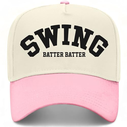 BROTHER TRUCKERS Swing Batter Batter Hat - color: Pink/Natural