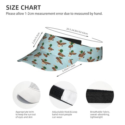 Leopard Print Sunscreen Visor Cap Adjustable Empty Top Outdoor Sports Hat - color: 3