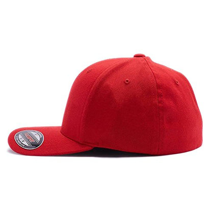 Spartan Skull Warrior Helmet Molon Labe/ΜΟΛΩΝ ΛΑΒΕ - Come and Take Embroidered Flex Fitted Baseball Hat - color: Red, size: Large-X-Large