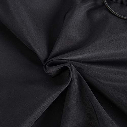 REDESS Winter Windproof Hat, Unisex Children Heavyweight Balaclava, Ski Mask with Thick Warm Fleece Face Cover - color: Pure Black