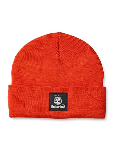 Timberland Unisex Adult Short Watch Cap - color: Orange