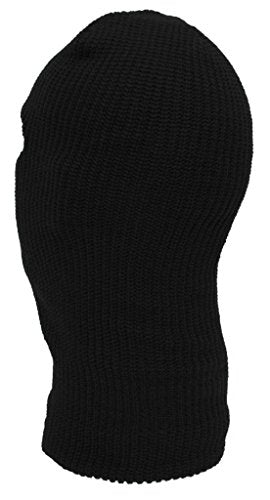 TOP HEADWEAR 3-Hole Winter Ski Mask - color: Black