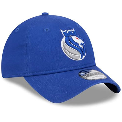 New Era Sacramento Kings 9TWENTY 2024/25 City Edition Strapback Cap, Adjustable Hat Blue