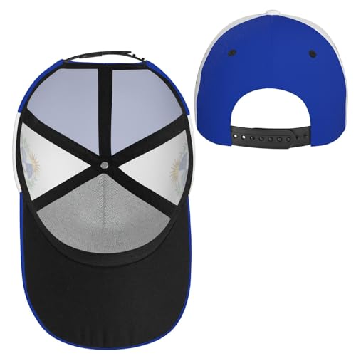 National Flags Baseball Cap for Men Women, Adjustable Trucker Hat Sun Visor Caps, Outdoor Dad Cap Patriotic Hat - color: Uruguayan Flag