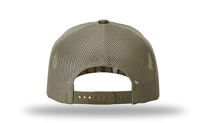 Richardson 112FP & 112PFP Classic Fit Five-Panel Snapback Trucker Cap |OSFM - color: Bottomland/Loden