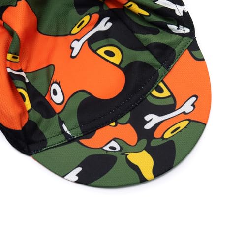 Cycling Cap for Man and Woman Cycling Hat Under Helmet-Polyester Breathable Sweat Absorbent - color: Go-15